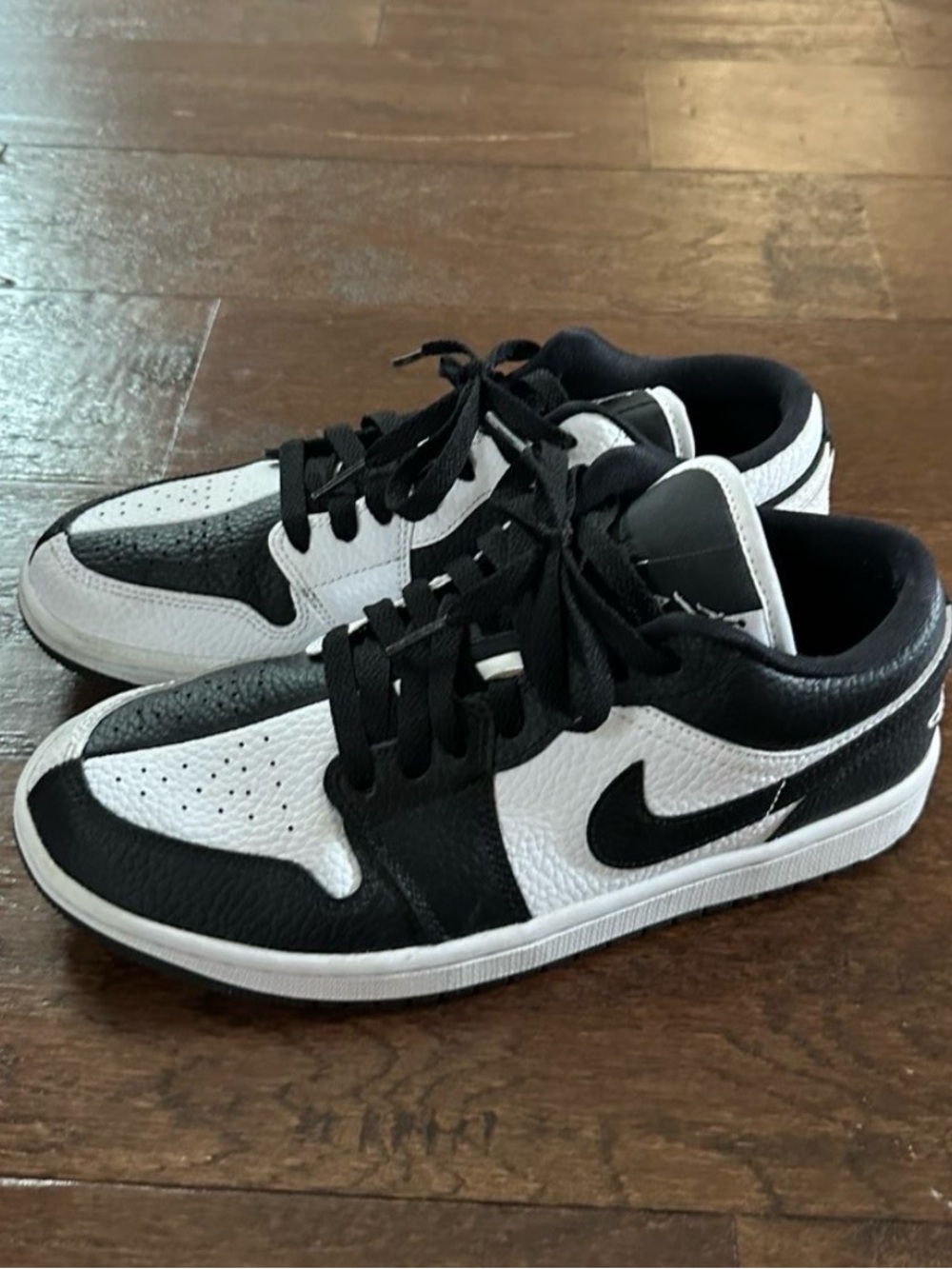 Nike Air Jordan 1 Low SE Homage Split White/ Black-size 8 women’s like new - Picture 9 of 16